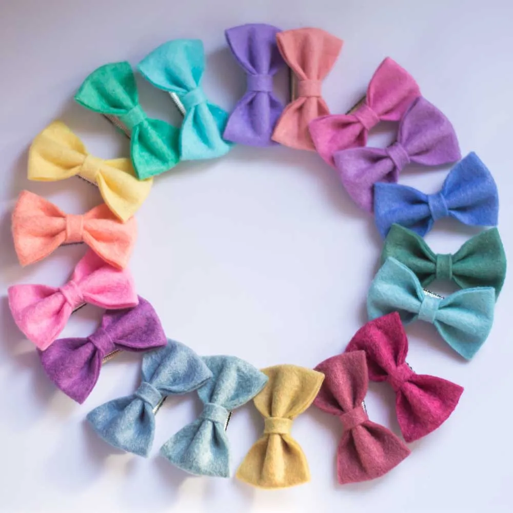 2 inch Felt bow -