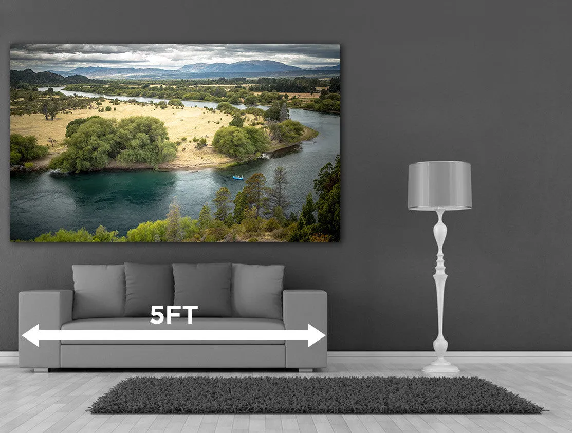 36x60 Custom Canvas with Resin