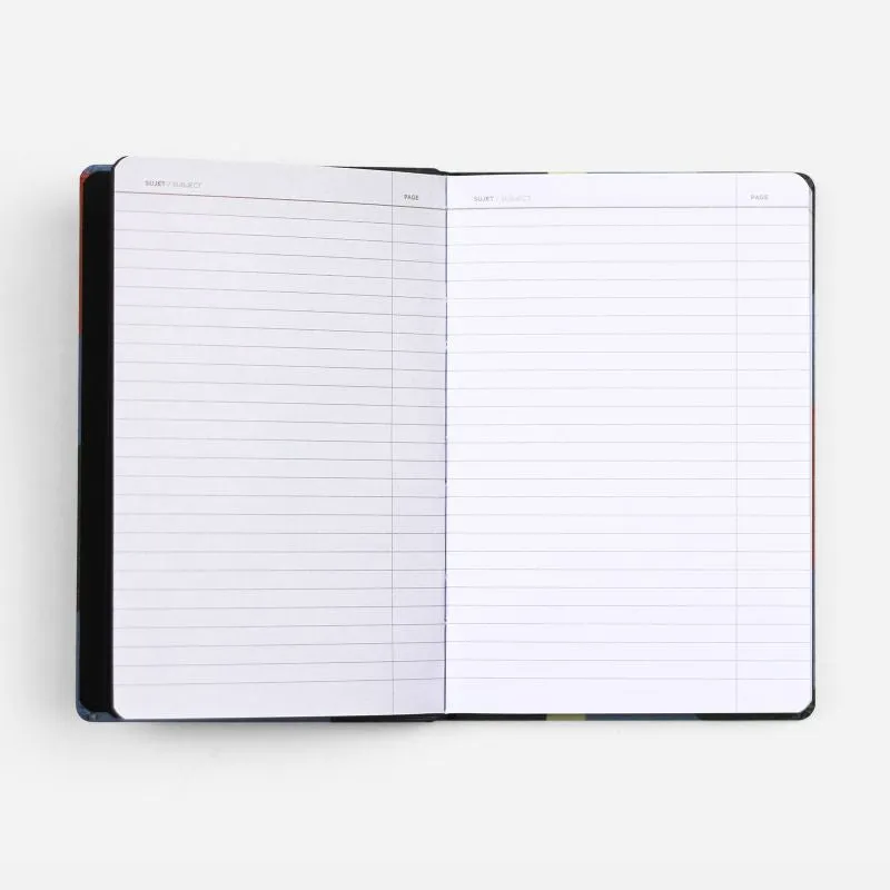 A6 Canvas Notebook - Canal