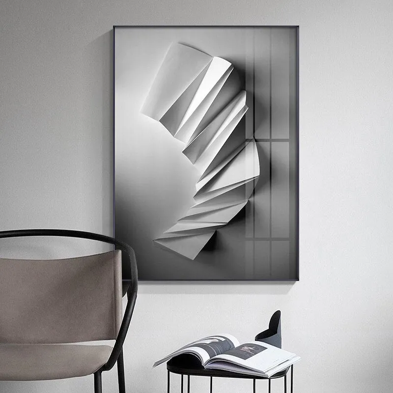 Abstract geometric Wall Art