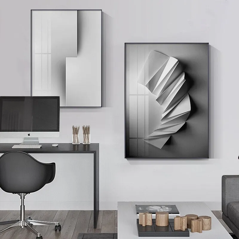 Abstract geometric Wall Art