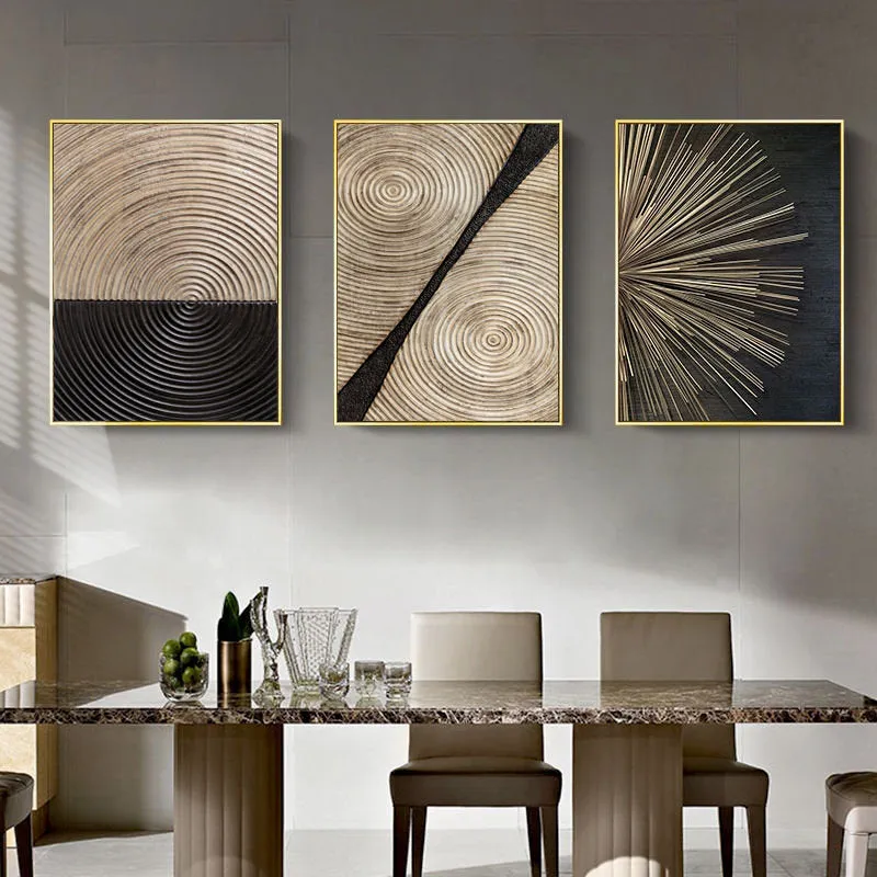 Abstract Retro Poster Wall Art