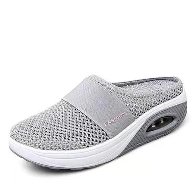 Air-Cushioned Slip-On Walking Shoes