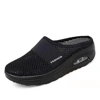 Air-Cushioned Slip-On Walking Shoes