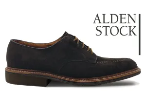 ALDEN 704 Chocolate Suede Mocc Toe Blucher