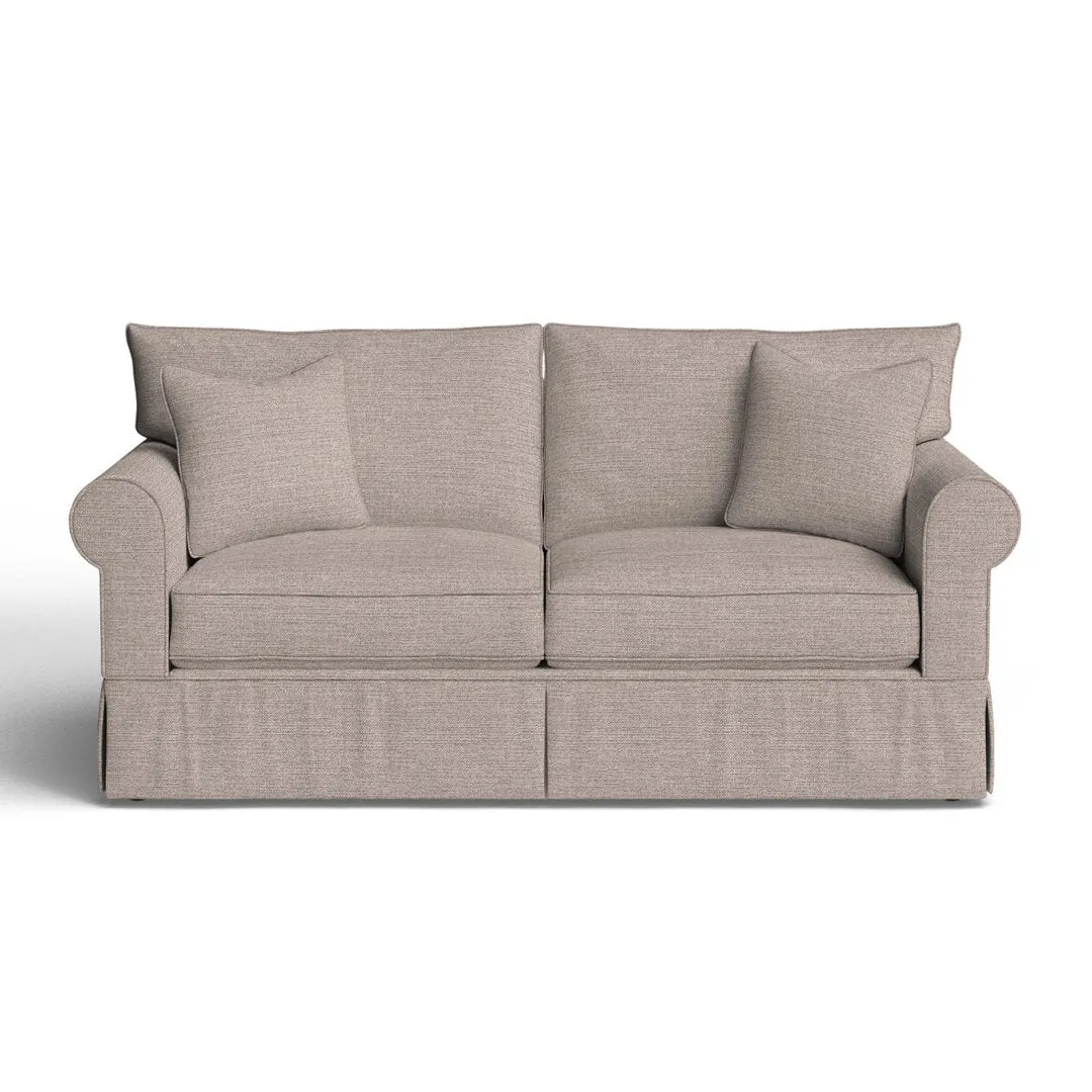 Amari 83" Slipcovered Sofa Wayfair Custom Upholstery™ Fabric: Canvas Granite Sunbrella® Canvas