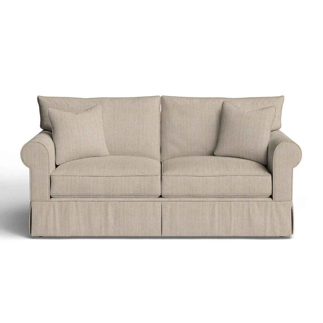 Amari 83" Slipcovered Sofa Wayfair Custom Upholstery™ Fabric: Canvas Granite Sunbrella® Canvas