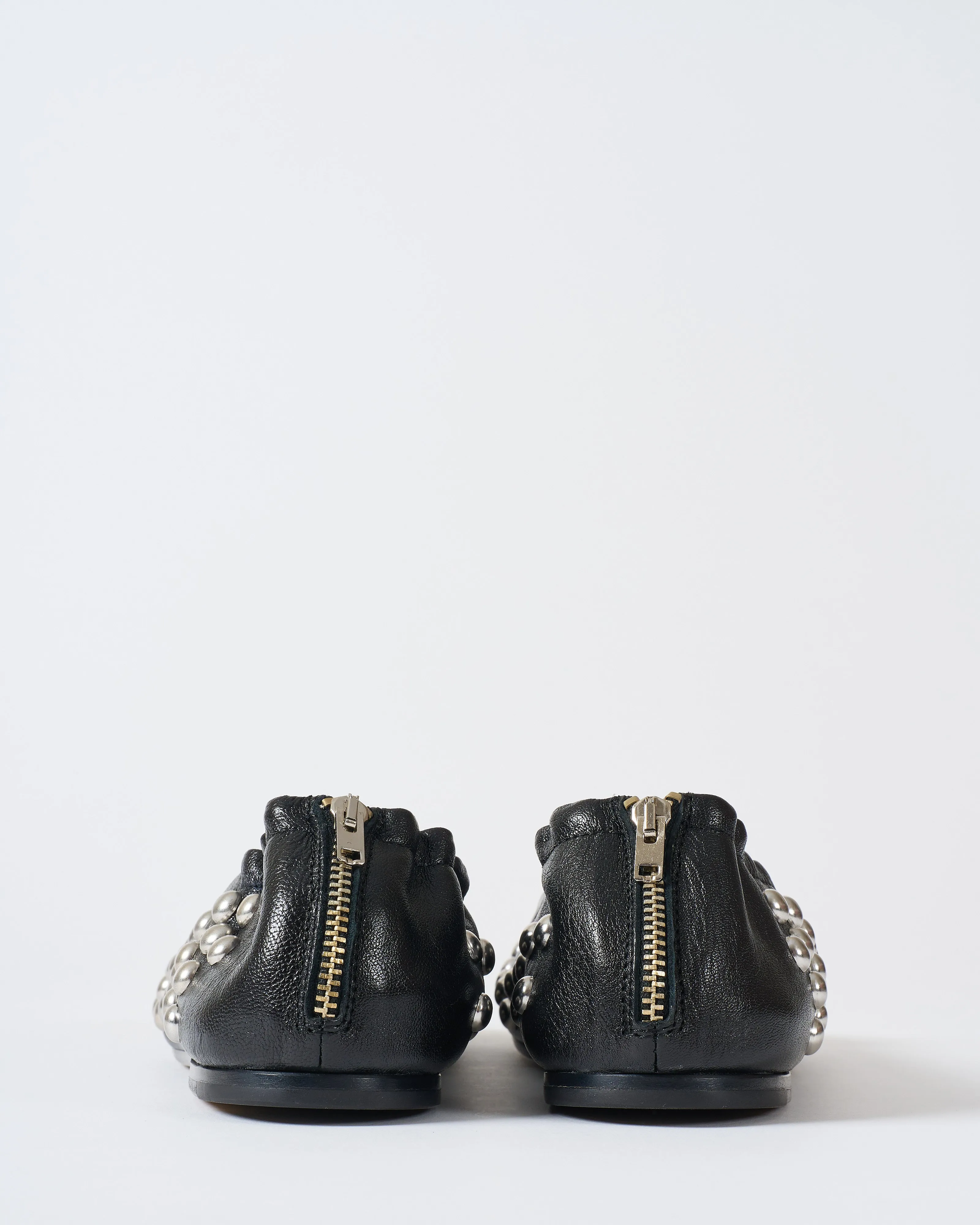 amy zip nappa upper with studs