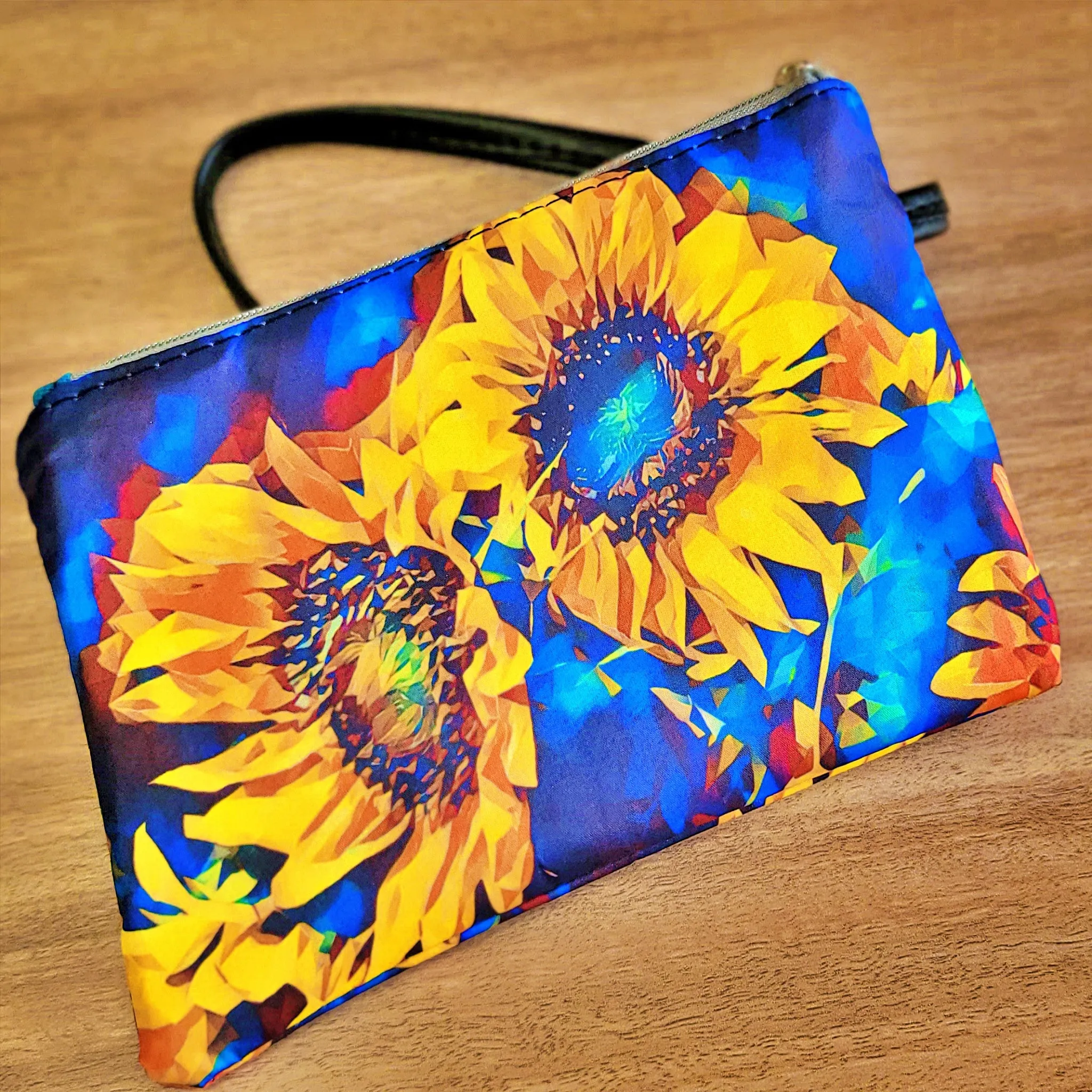 Anarky Sunflowers Wristlet