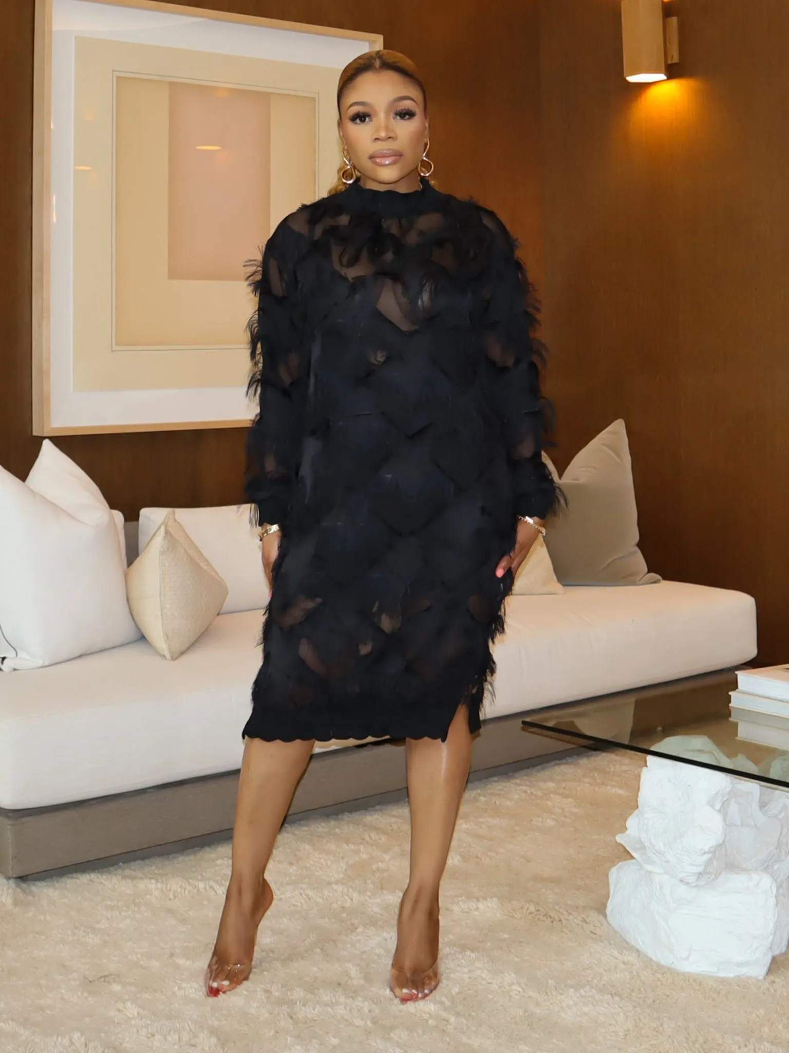 Angel Midi Dress