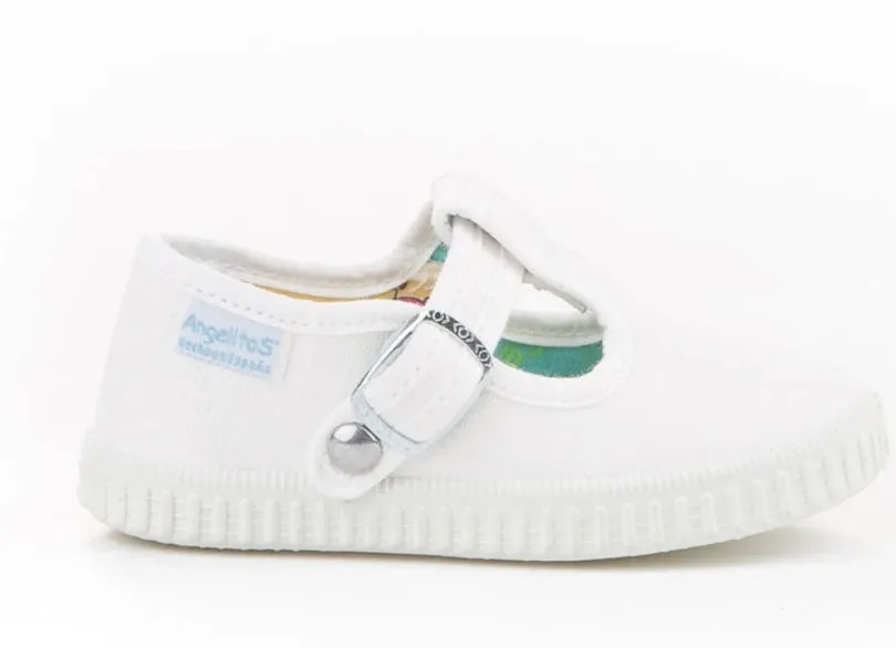 Angelitos - Canvas shoe 122 White