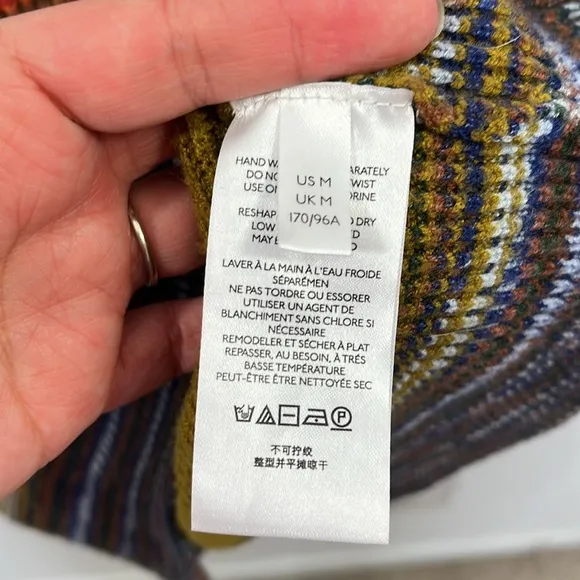 Anthropologie Space-Dyed Knit Midi Dress size Medium