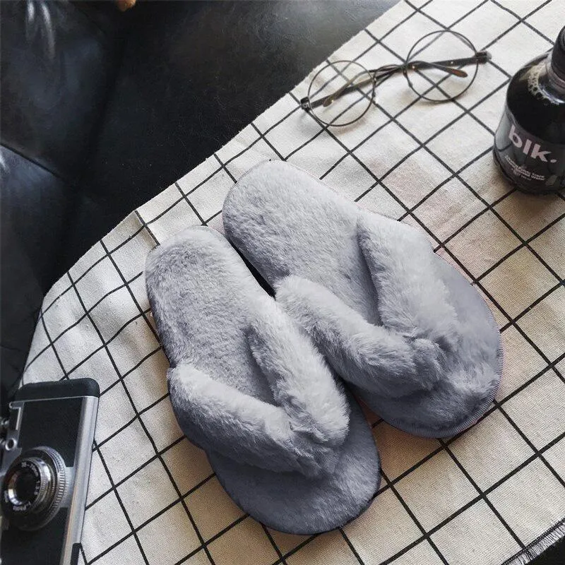 Anti-slip Fur Slippers