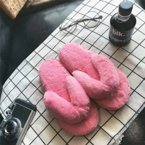 Anti-slip Fur Slippers