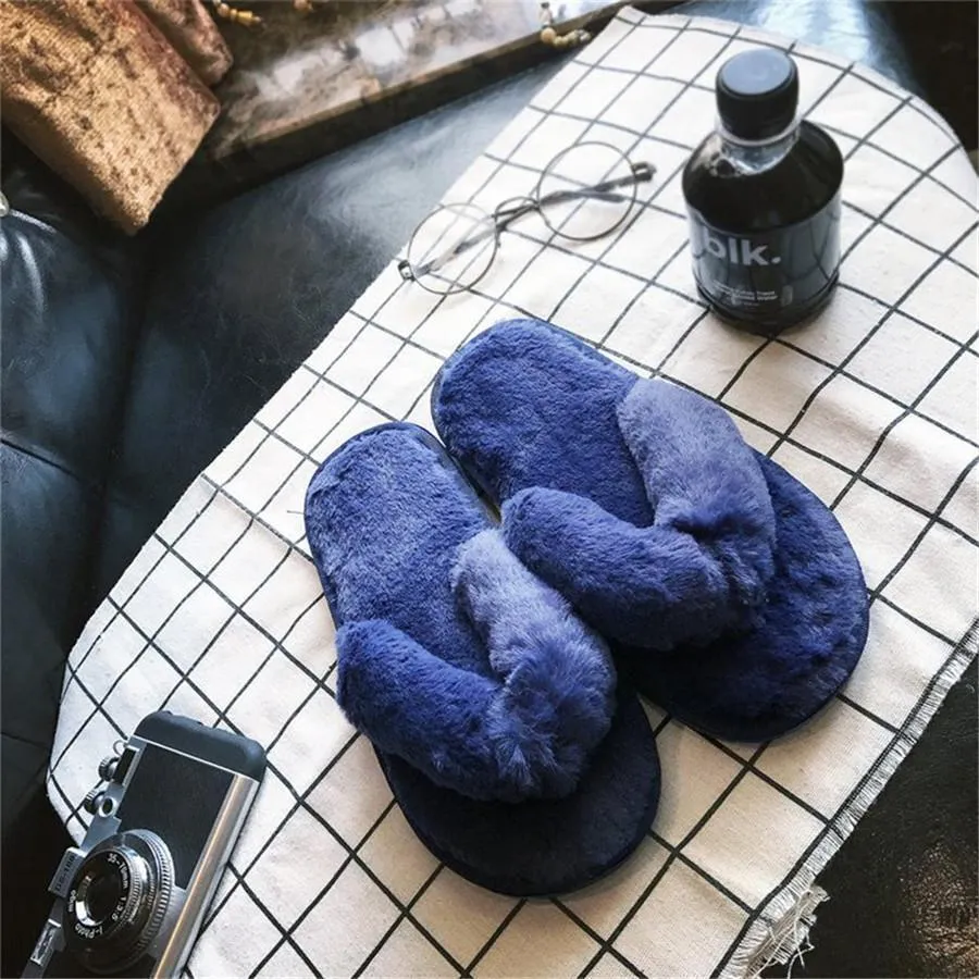 Anti-slip Fur Slippers