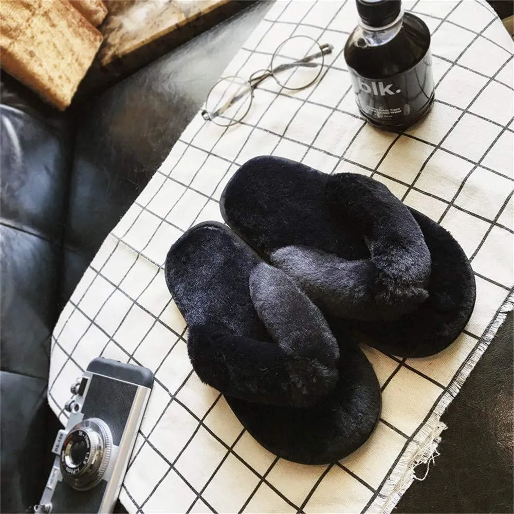 Anti-slip Fur Slippers