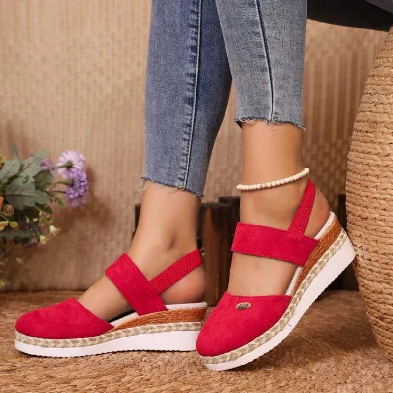 Antonella | Orthopedic sandals with platform, breathable and relaxed