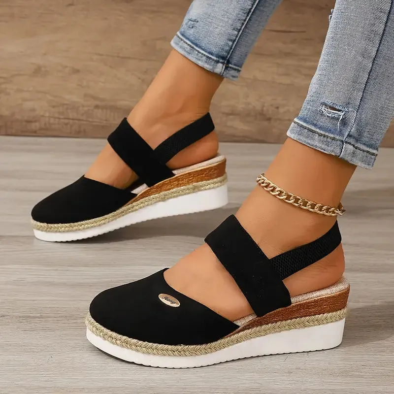 Antonella | Orthopedic sandals with platform, breathable and relaxed