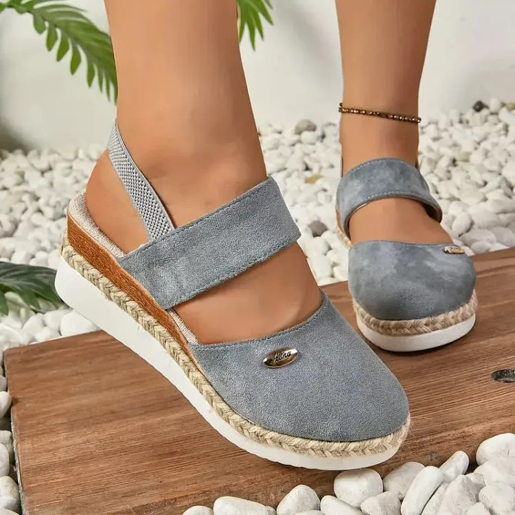 Antonella | Orthopedic sandals with platform, breathable and relaxed