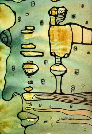Art Print 'Blue Men'