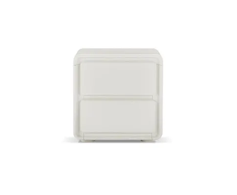 Astrid White Bedside Table