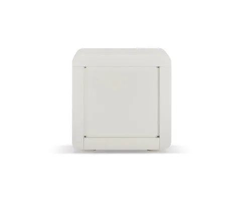 Astrid White Bedside Table