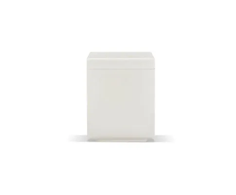 Astrid White Bedside Table