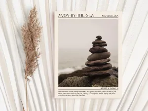 Avon-by-the-Sea Wall Canvas, New Jersey, USA