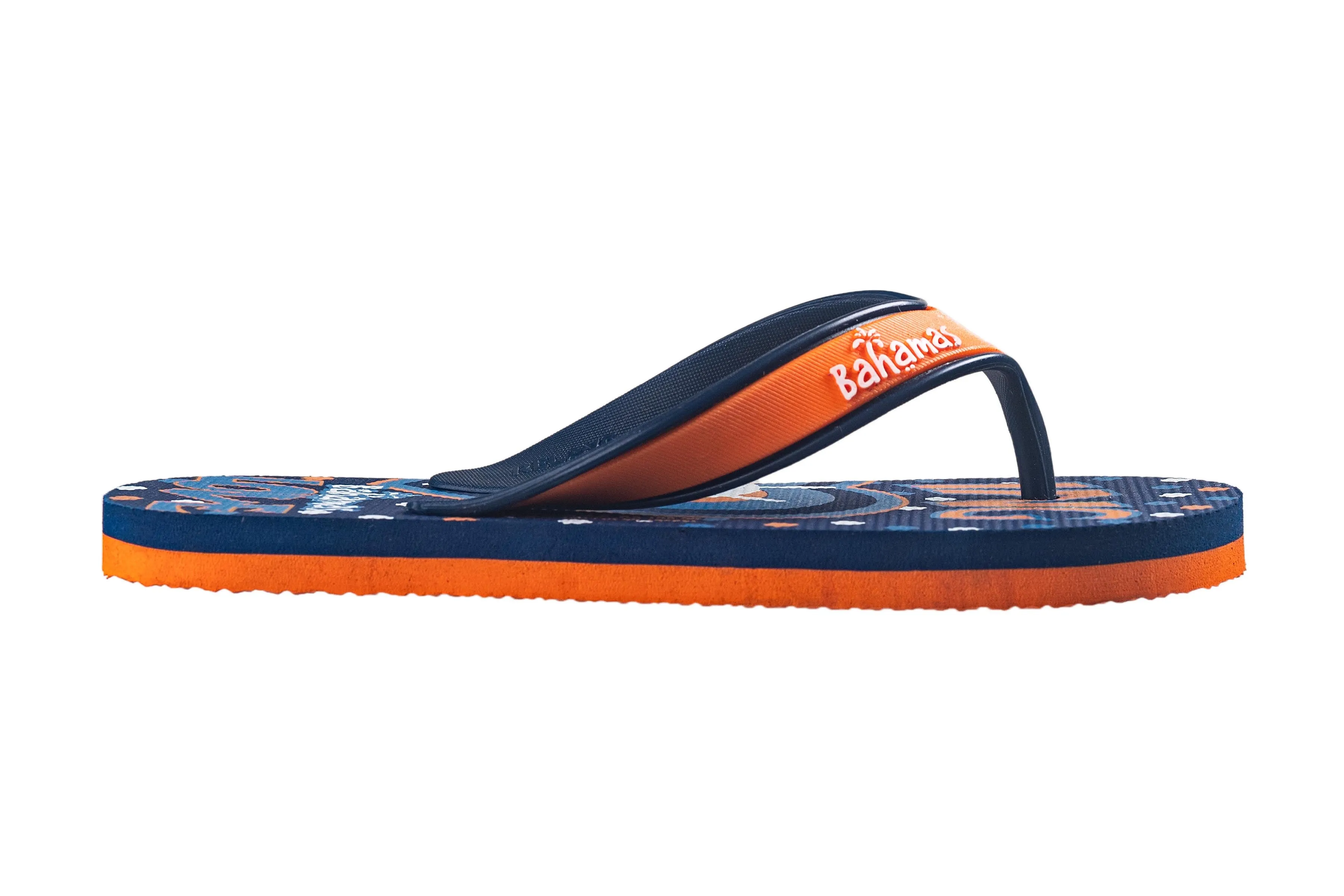 Bahamas Children Orange / Navy Blue Hawai