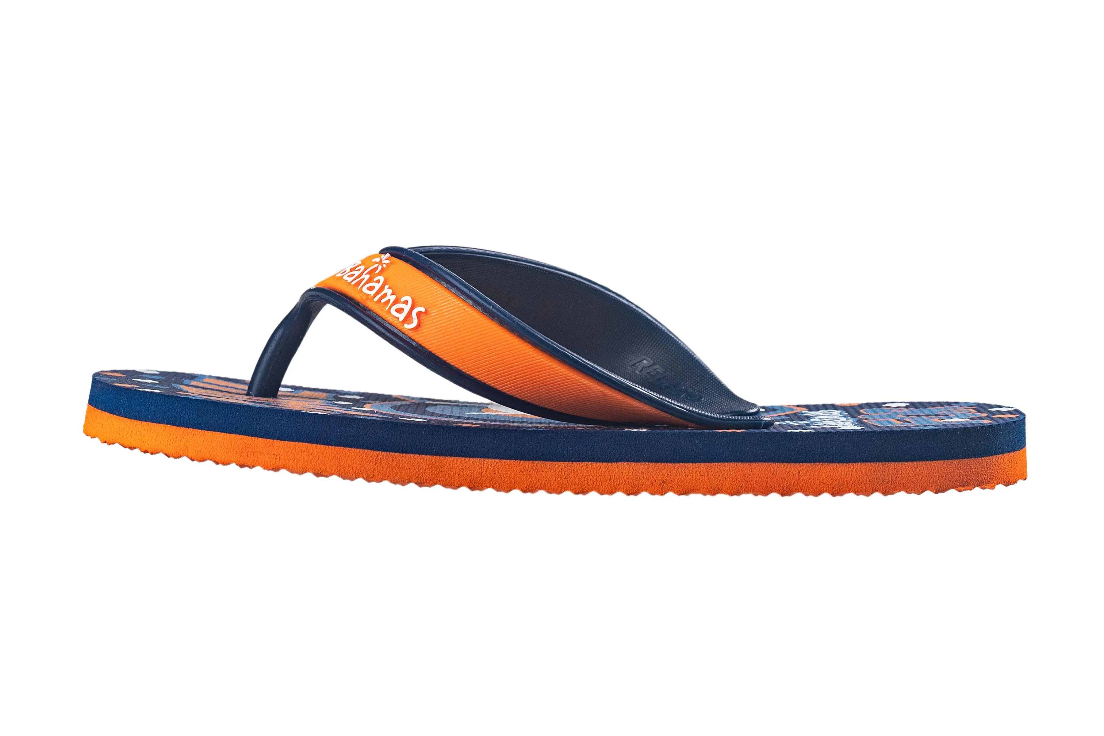 Bahamas Children Orange / Navy Blue Hawai