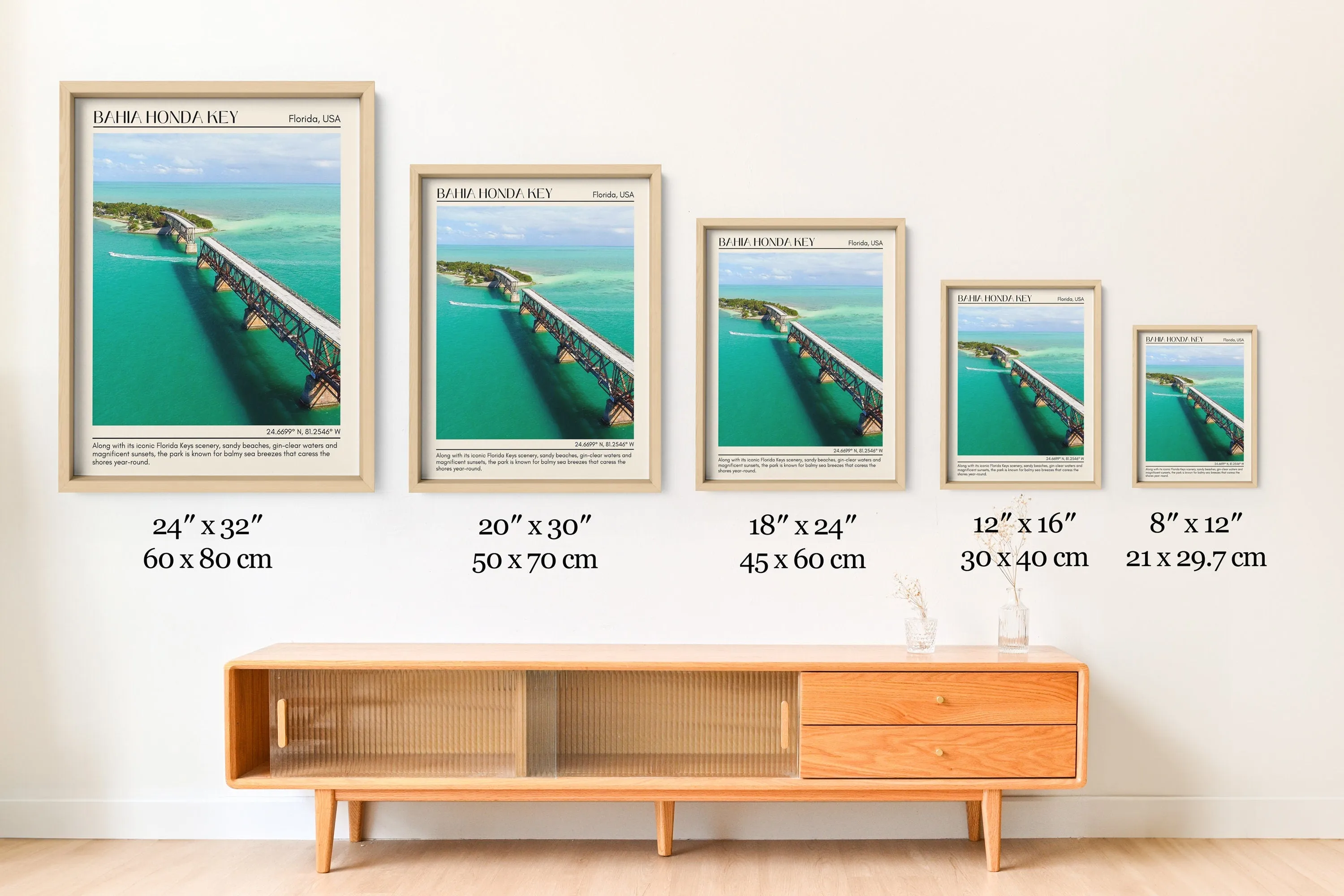 Bahia Honda Key Wall Canvas, USA