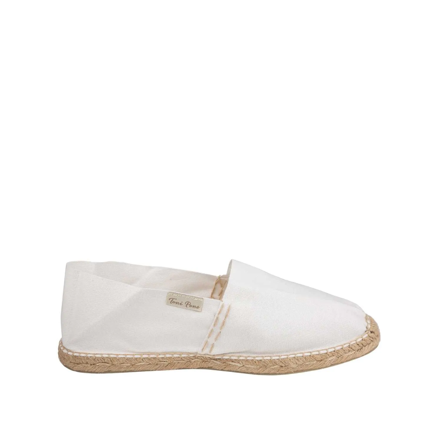 Basic Cotton Blend Espadrilles for Men - Jute