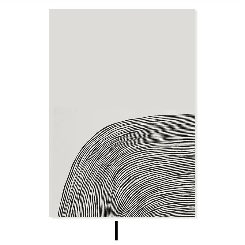 Beige Trendy Colors Minimalist Line Wall Art