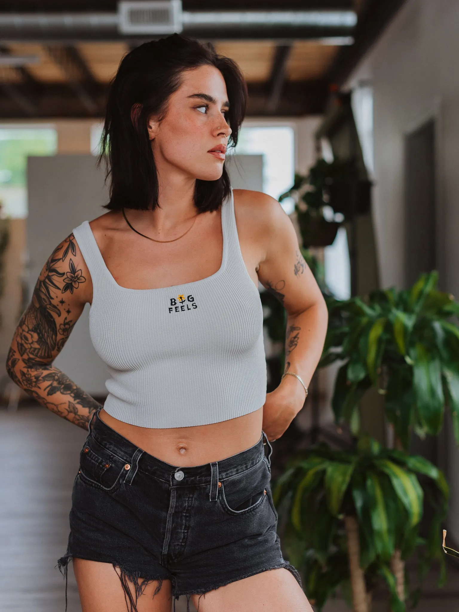Big Feels Ribbed Tank