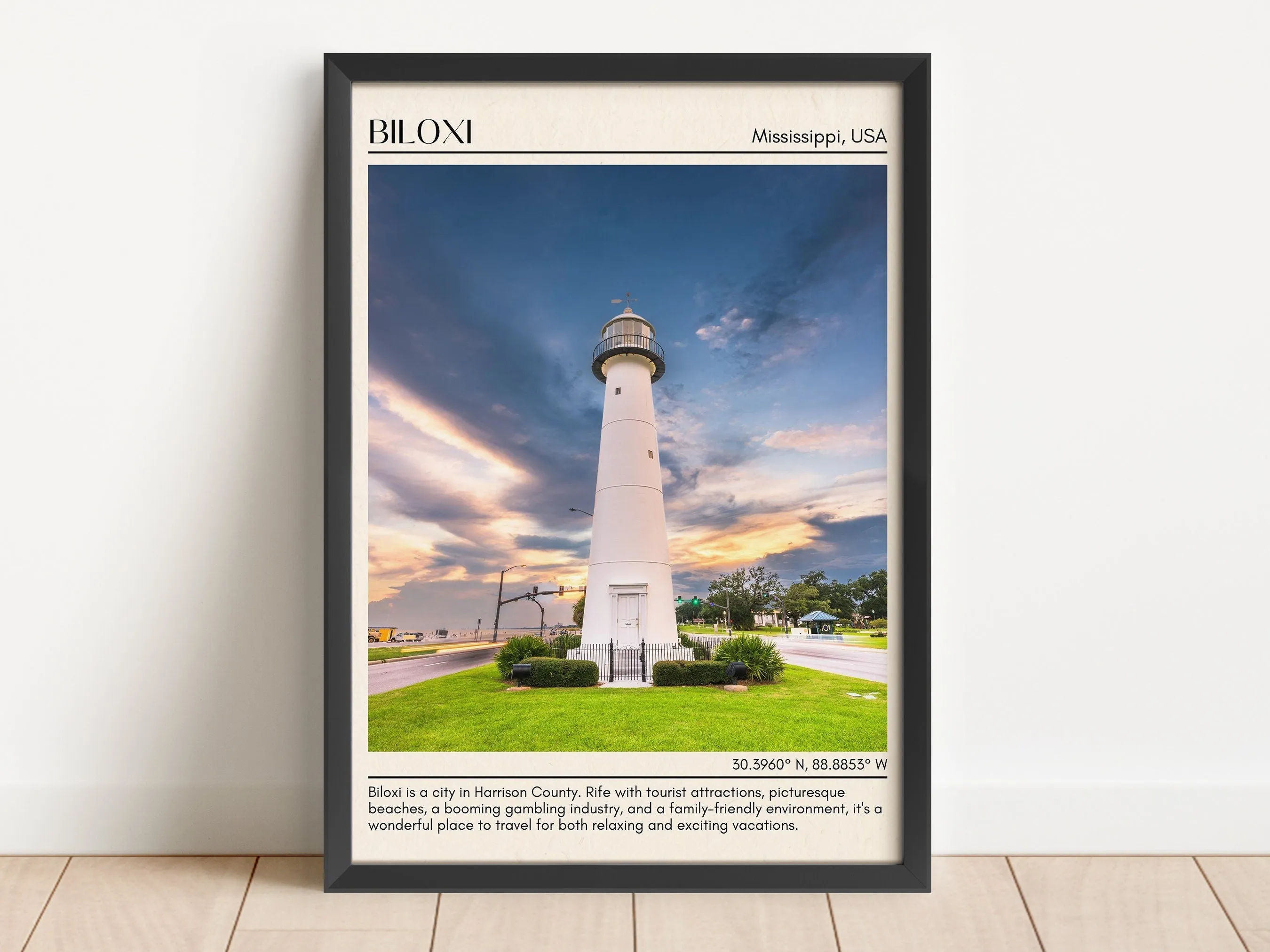 Biloxi Wall Canvas, Mississippi, USA
