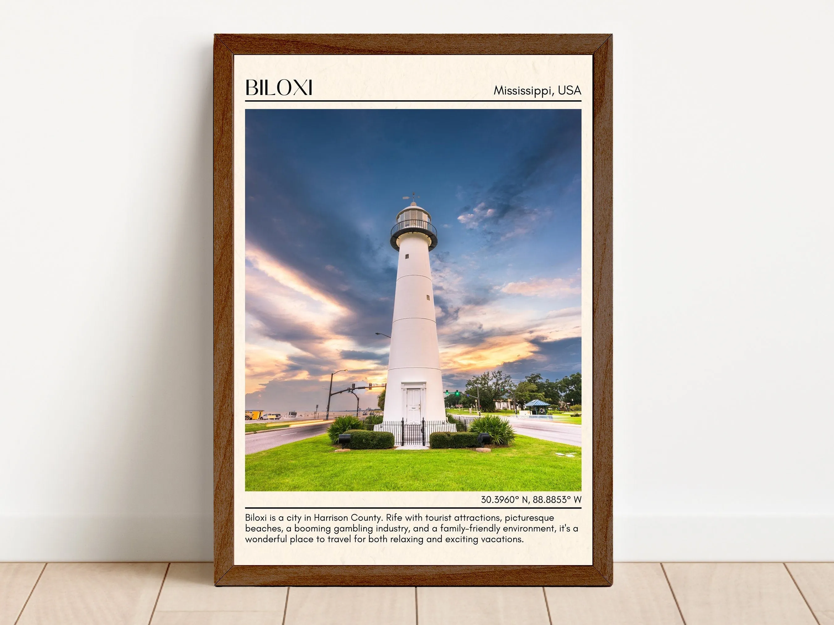 Biloxi Wall Canvas, Mississippi, USA
