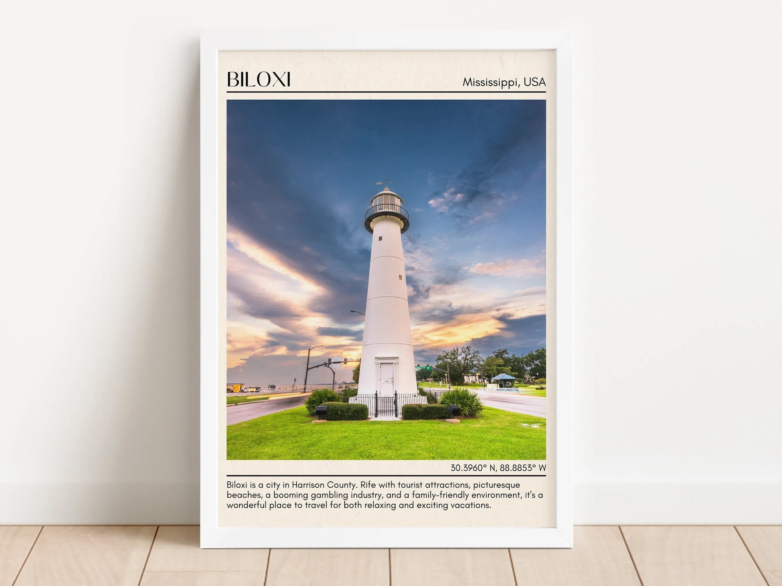 Biloxi Wall Canvas, Mississippi, USA