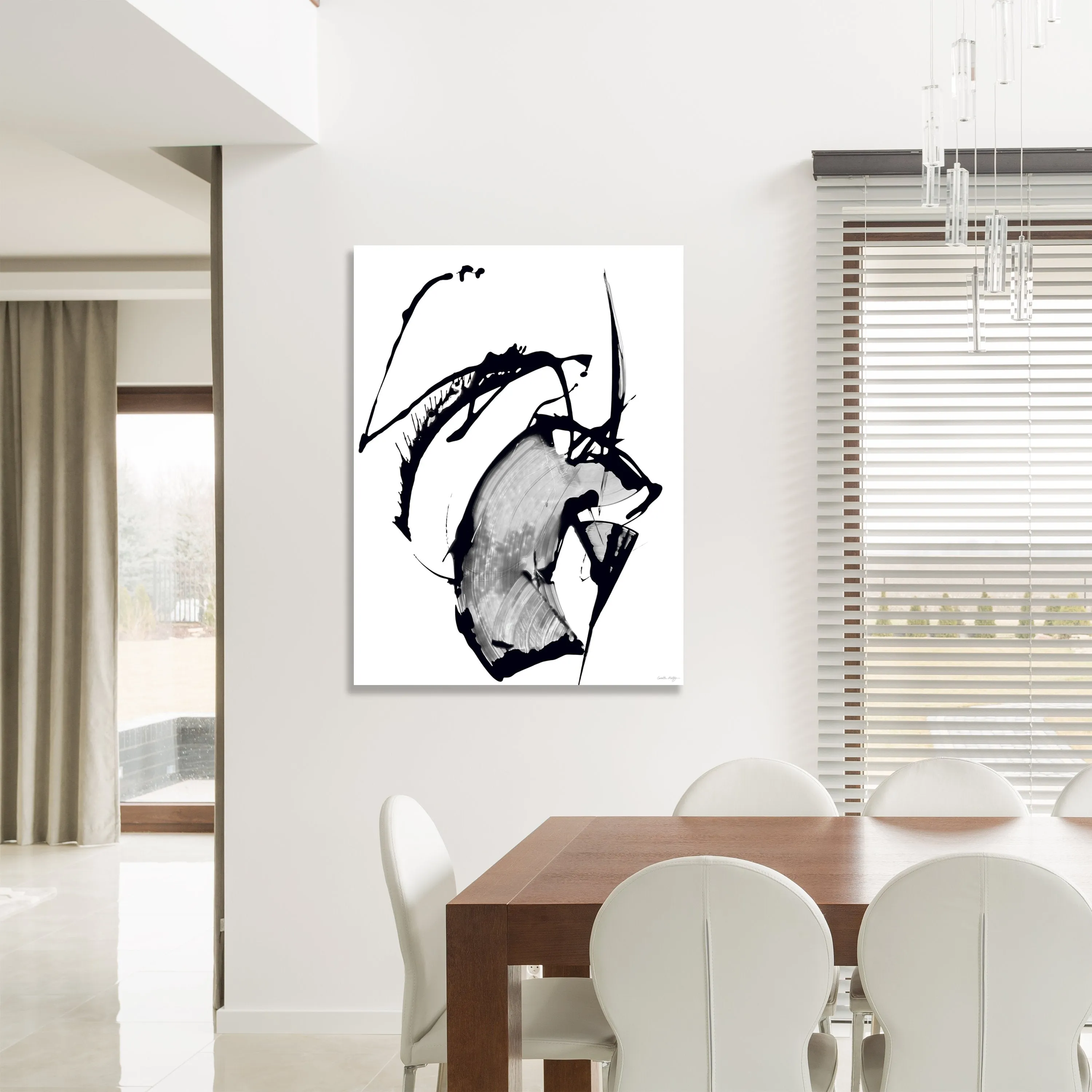 Black Glass II / III by Giselle Kelly