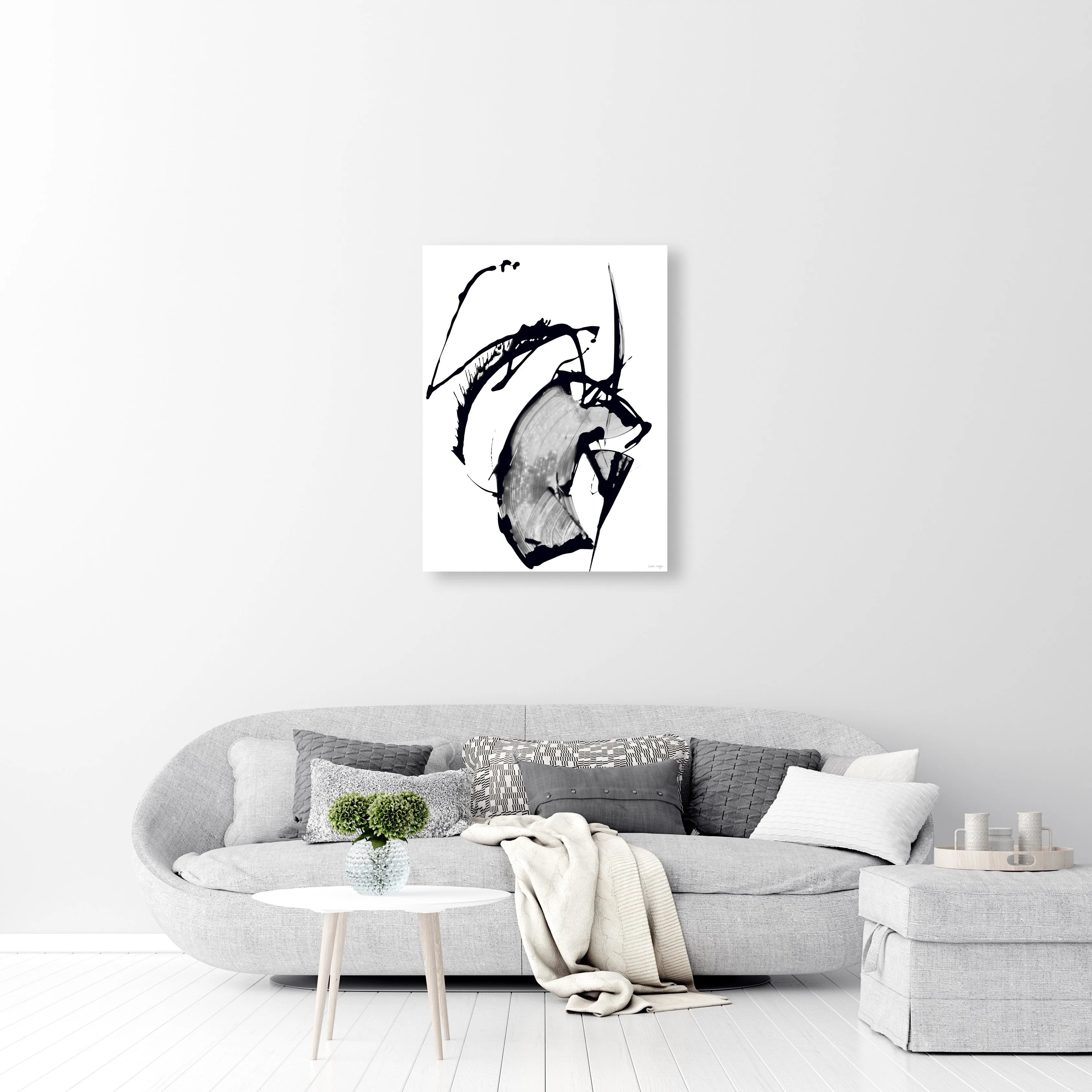 Black Glass II / III by Giselle Kelly