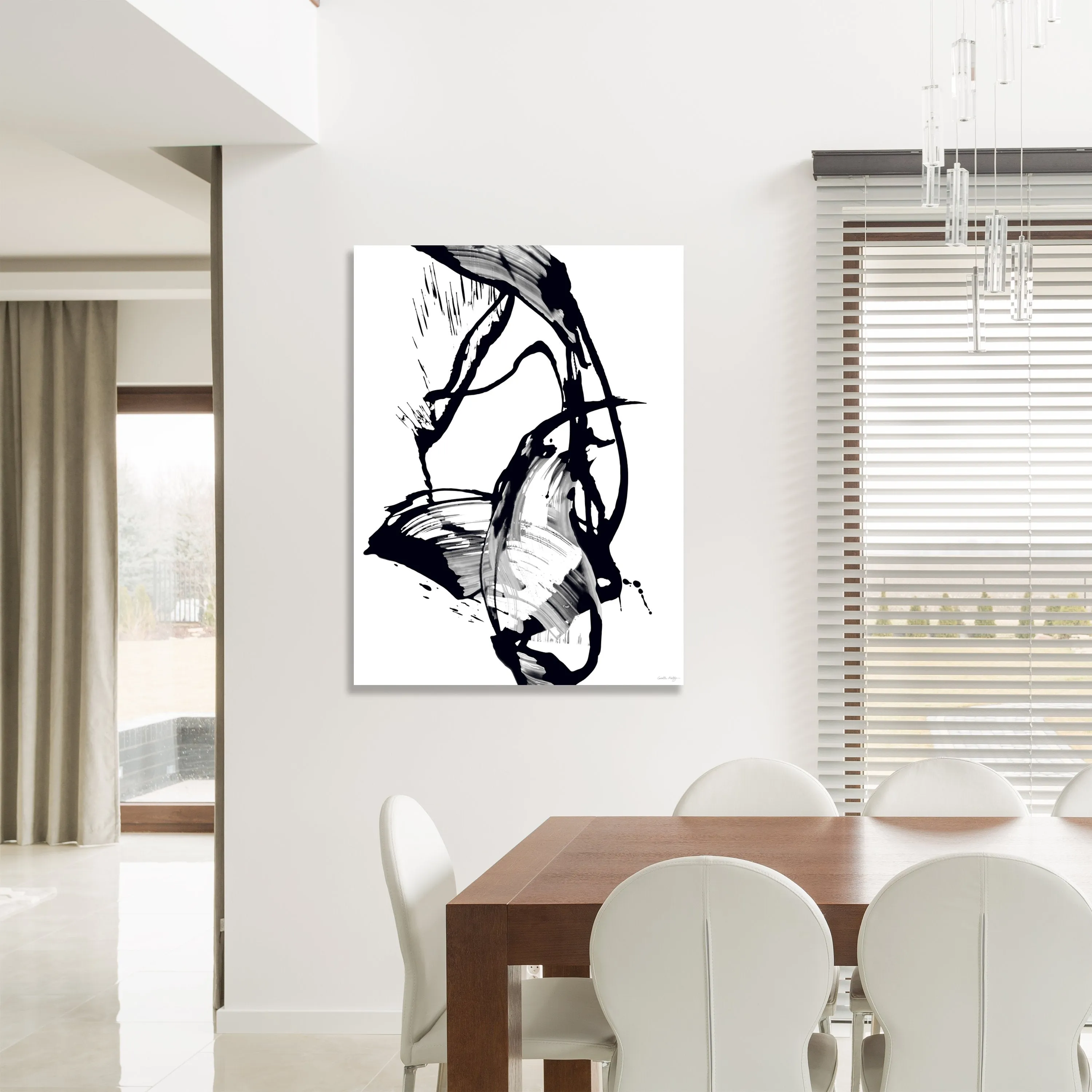 Black Glass VI / I by Giselle Kelly