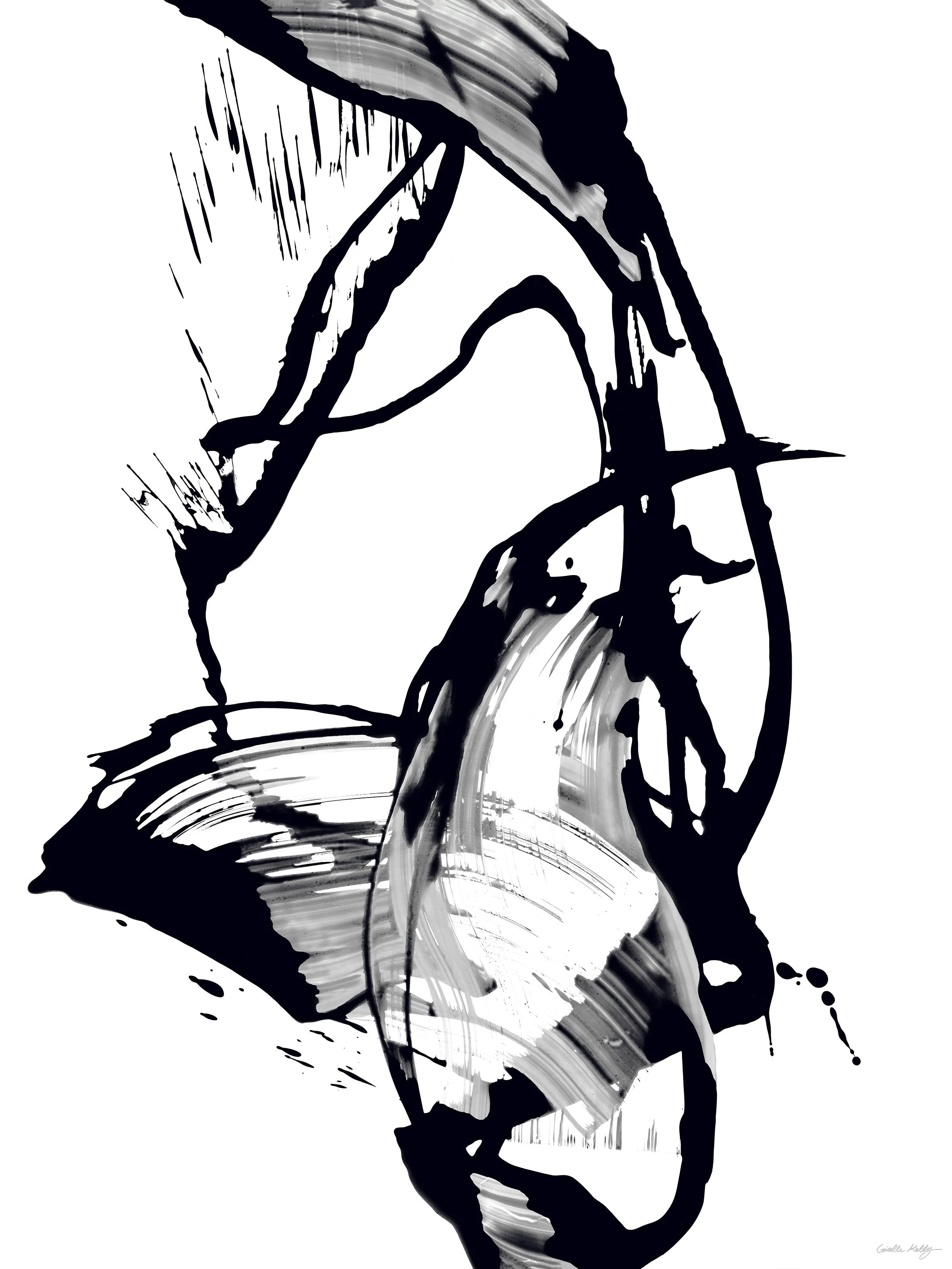 Black Glass VI / I by Giselle Kelly