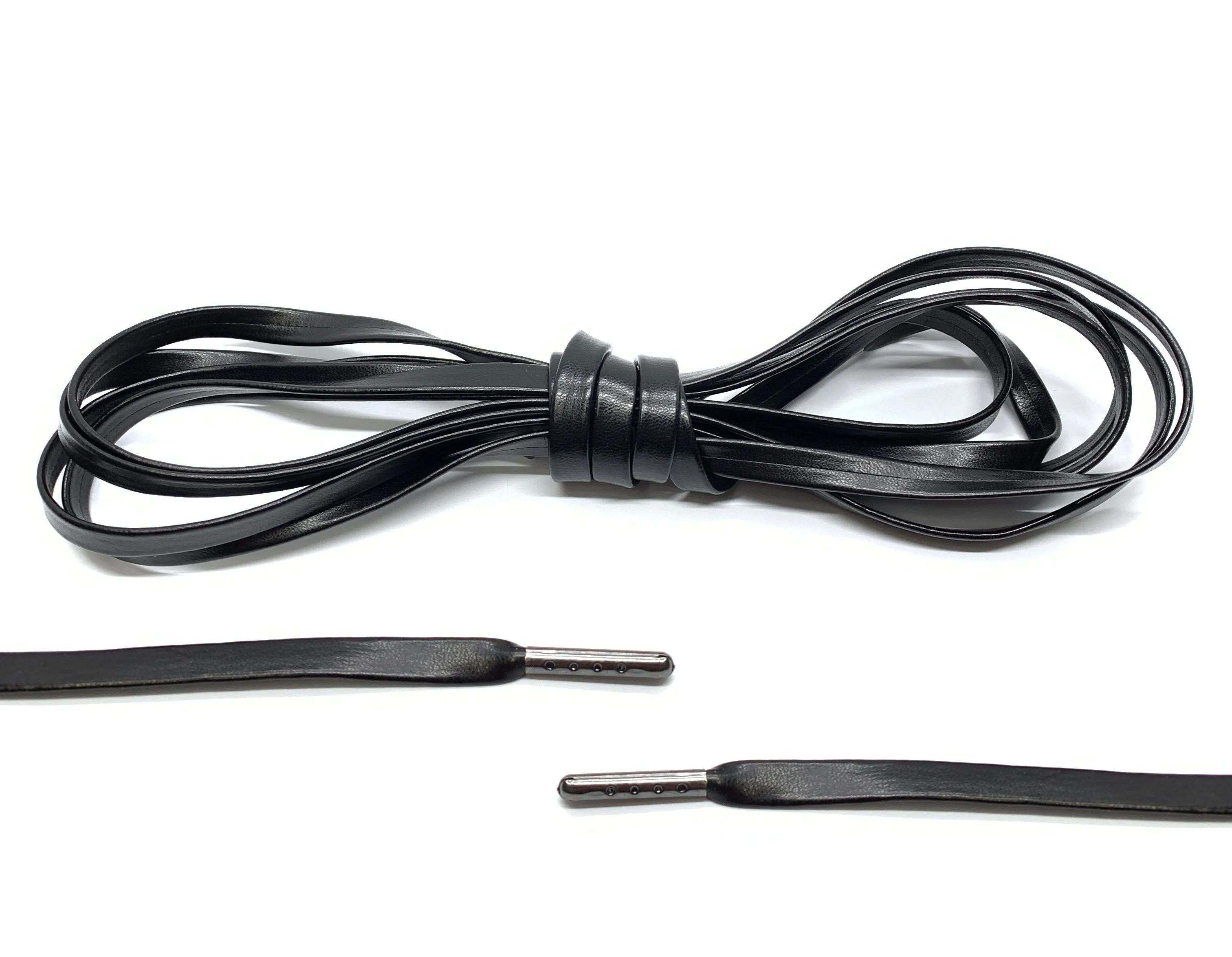 Black Leather Laces