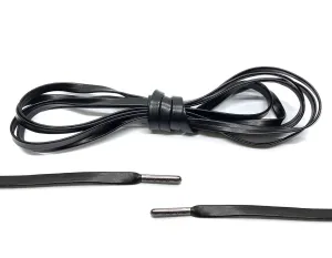 Black Leather Laces