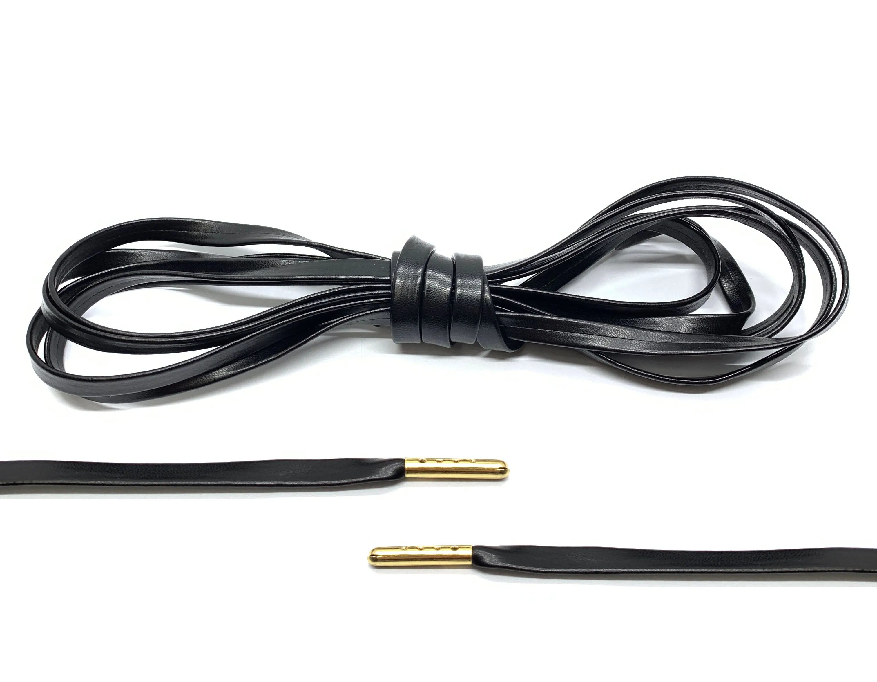 Black Leather Laces
