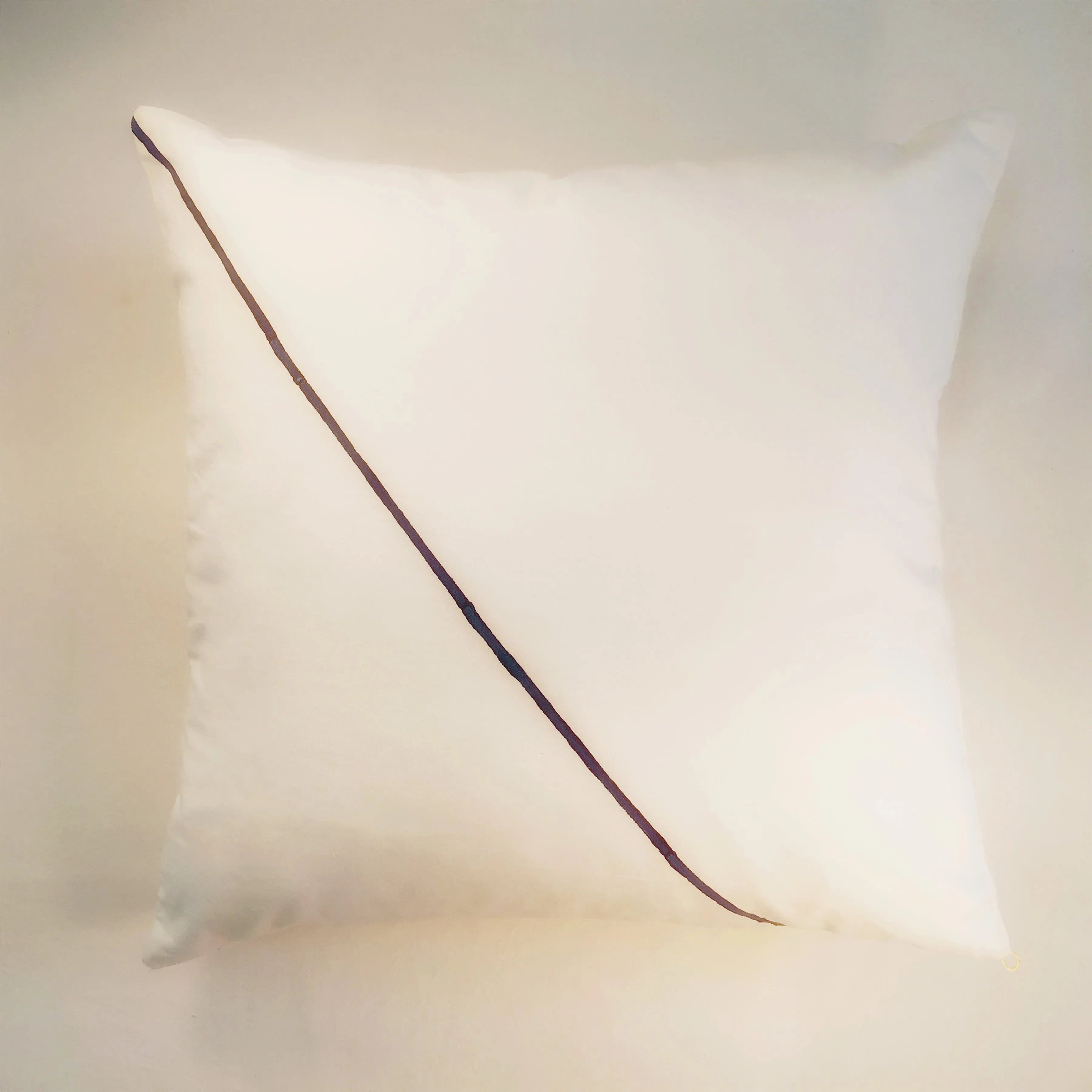 Block Print Mangold Line 18" Square Pillow