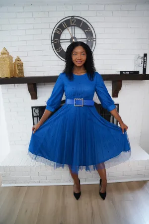 Blue feast dress