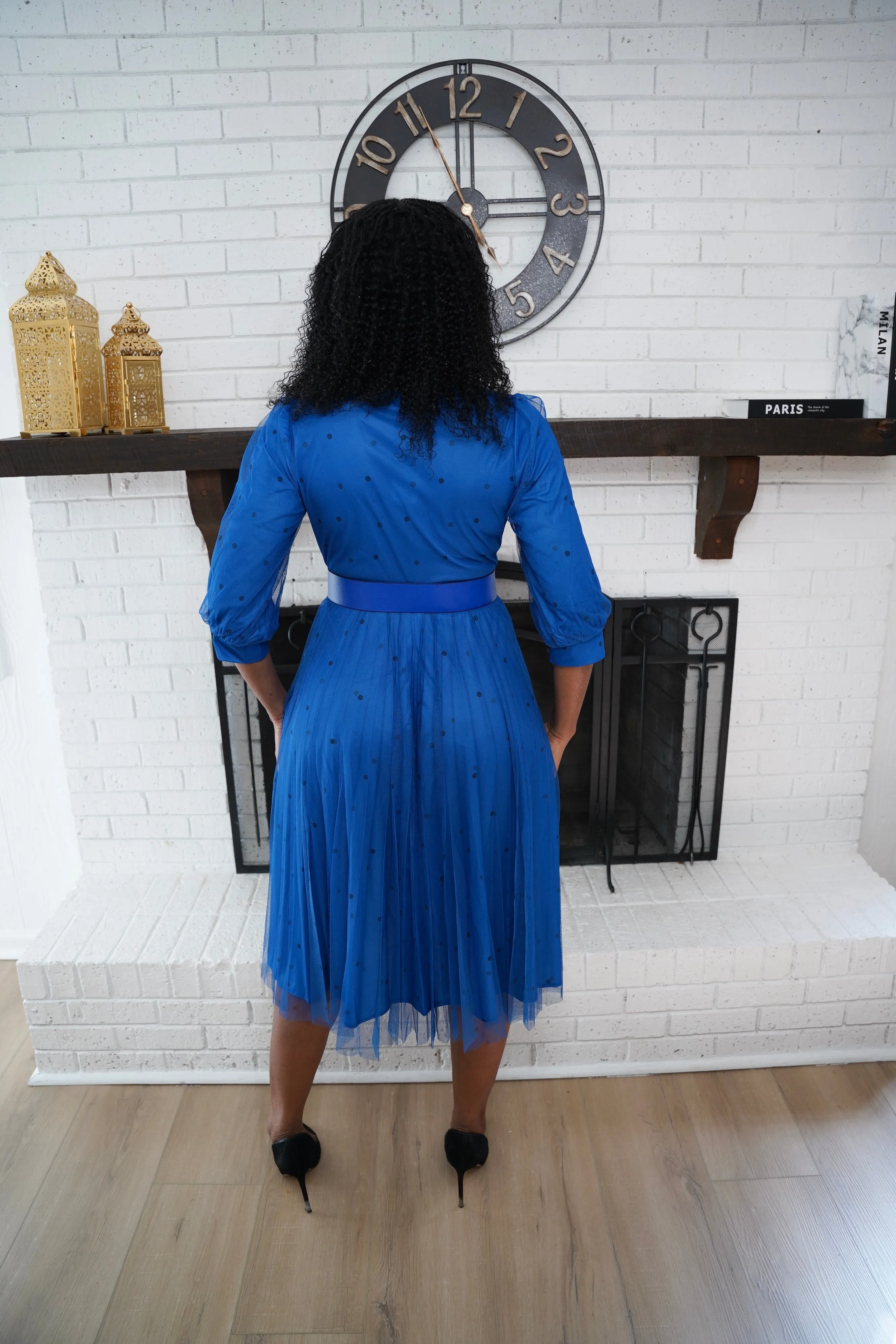 Blue feast dress
