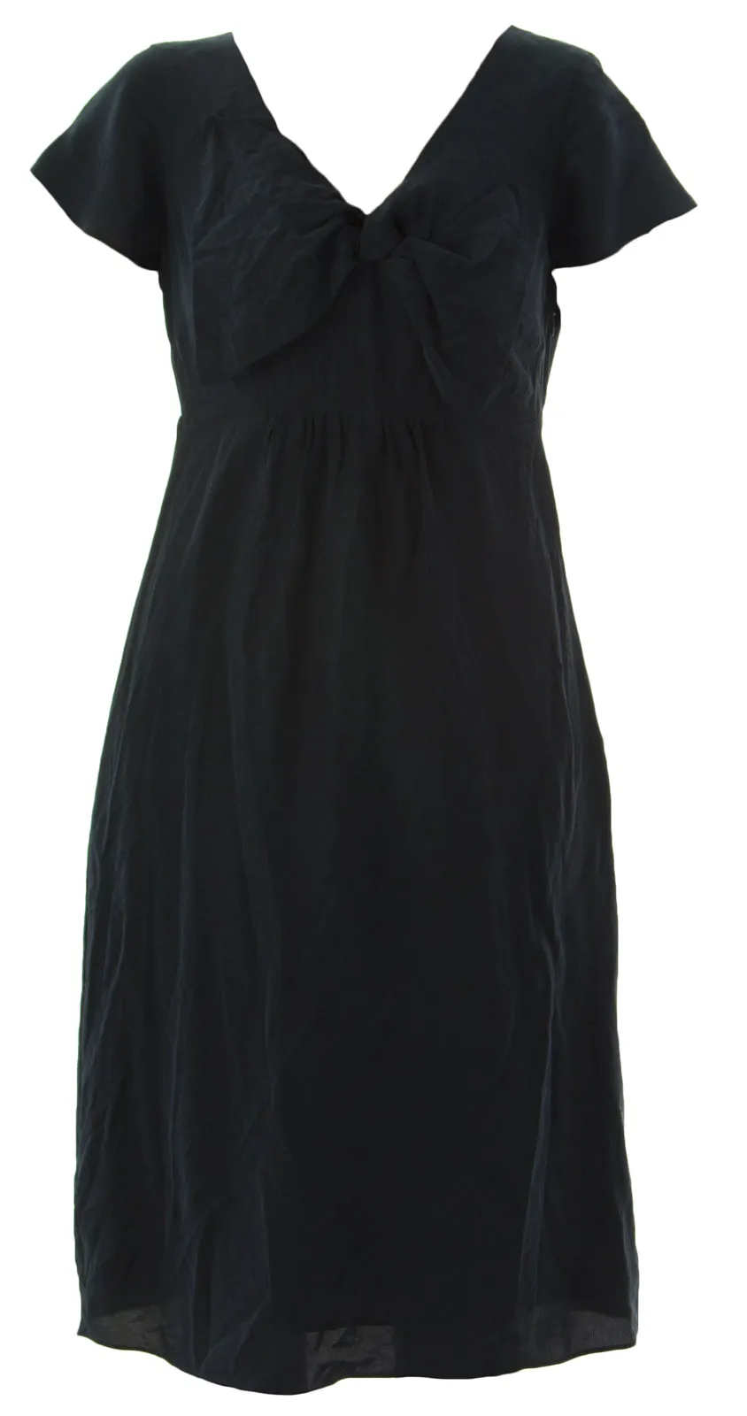 BODEN Women's Oxford Blue Silk Bella Dress WH421 US Sz 2R $185 NWOT
