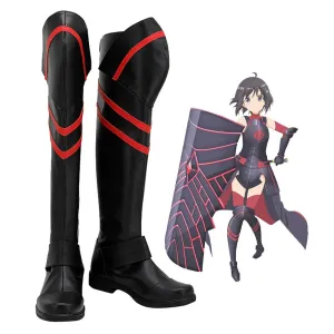 BOFURI: I Don‘t Want to Get Hurt so I‘ll Max Out My Defense Halloween Costumes Accessory Maple Cosplay Shoes Boots