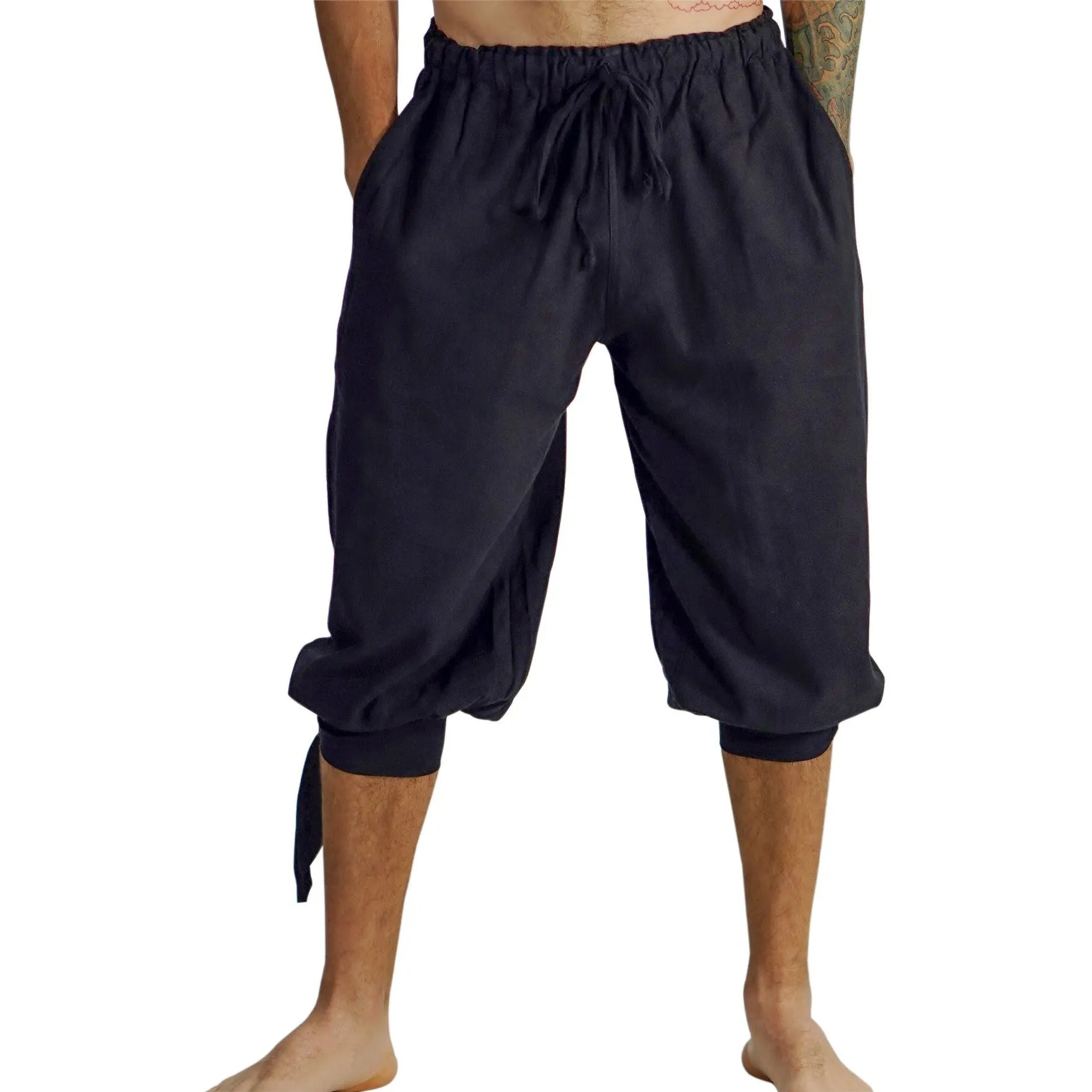 'Buccaneer' Pirate Pants - Black